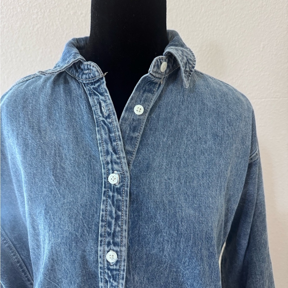 Universal Thread Blue Denim Jacket - image 7